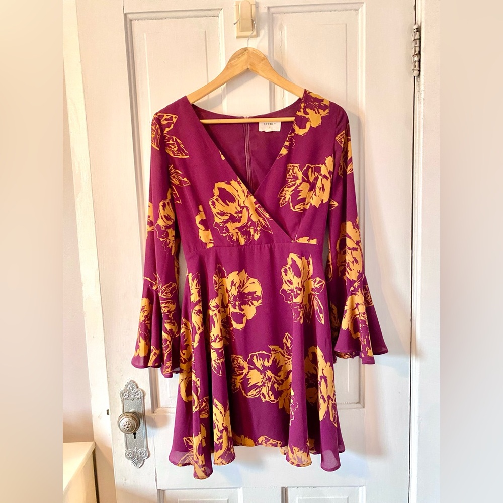 Boho bell sleeve MODCLOTH dress